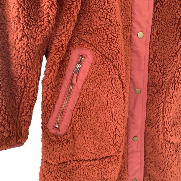 Anthropologie Margot Reversible Sherpa Coat - Picture 9 of 15